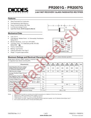 PR2004G-T datasheet  